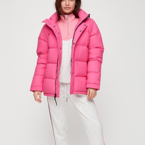 Aritzia Pink Puffer Jacket - Picture 4 of 4
